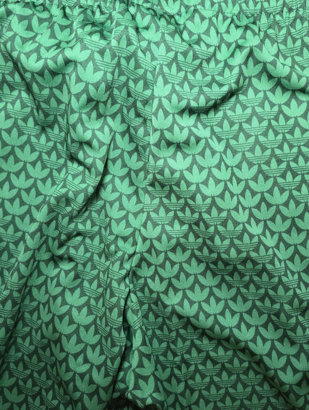 ADIDAS ORIGINALS FIREBIRD MONOGRAM LOGO TREFOIL TRACK PANTS GREEN KD0396 Sz M,2x - Picture 5 of 7
